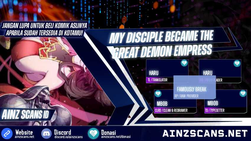 Baca  My Disciple Became The Great Demon Empress?! Chapter 25 Gambar 2