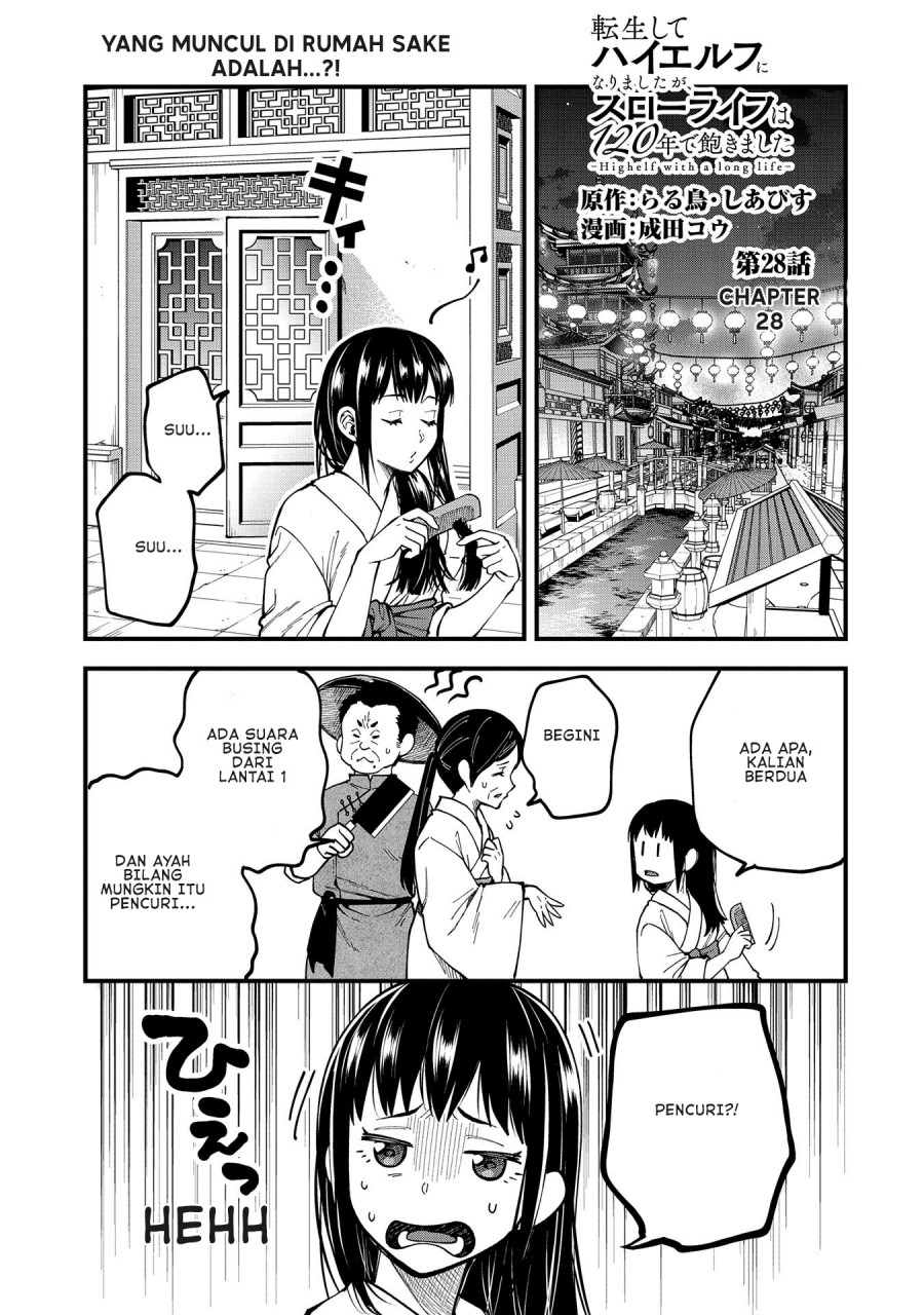 Baca Tensei Shite High Elf ni Narimashitaga, Slow Life wa 120-nen de Akimashita Chapter 28 Gambar 2
