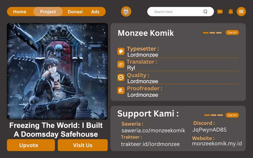 Baca Komik Freezing The World: I Built A Doomsday Safehouse Chapter 314 Gambar 1