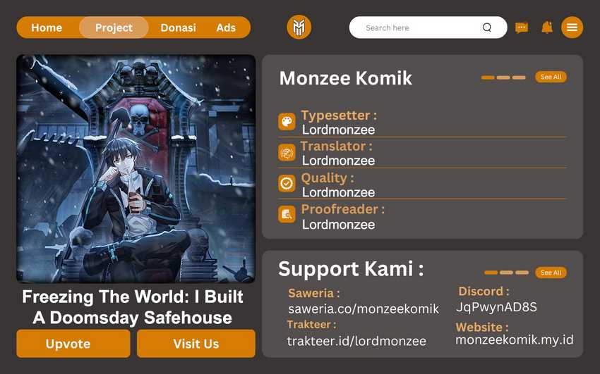 Baca Komik Freezing The World: I Built A Doomsday Safehouse Chapter 313 Gambar 1