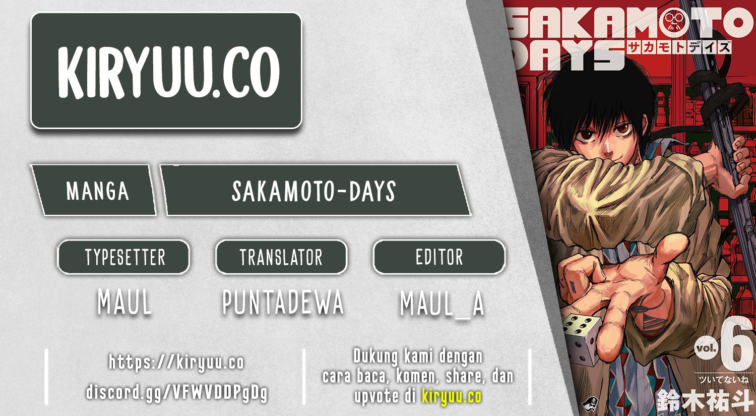 Baca Komik Sakamoto Days Chapter 184 Gambar 1