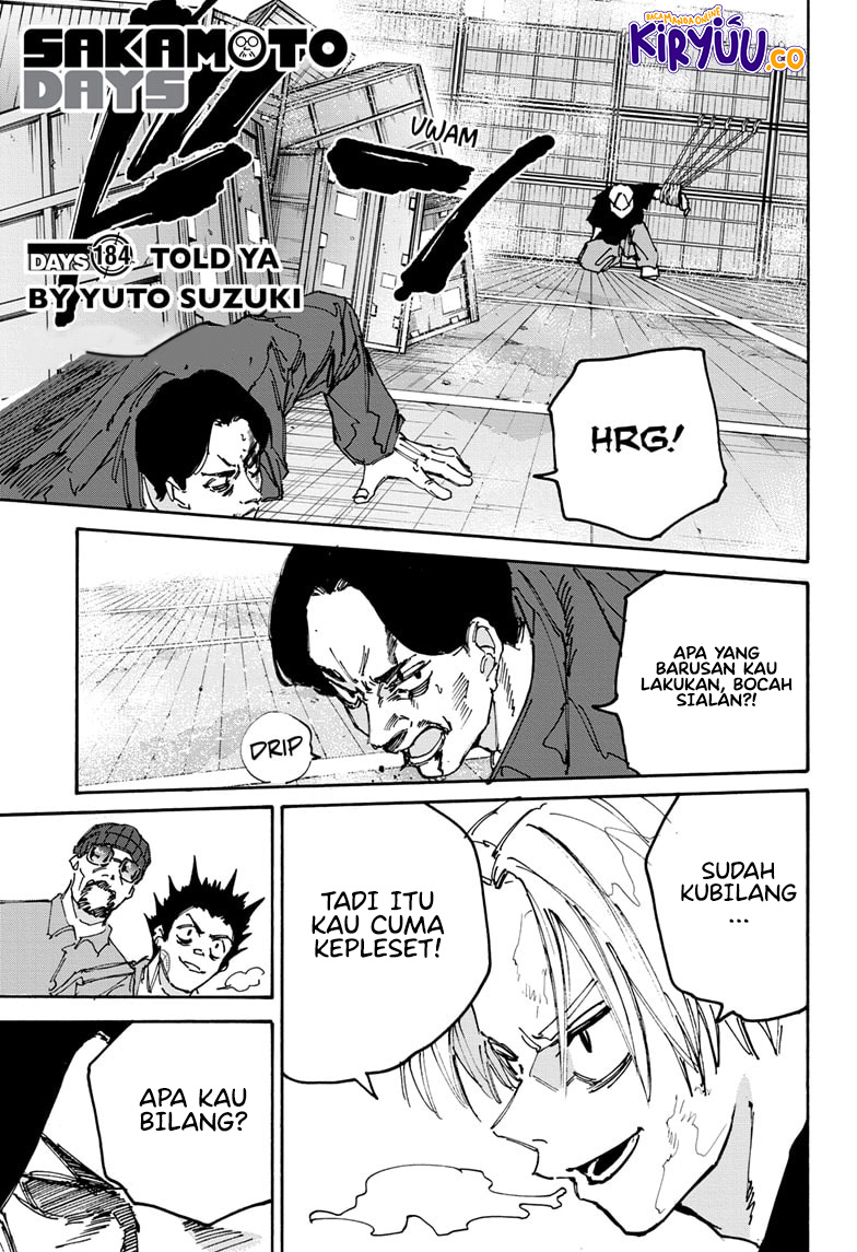 Baca  Sakamoto Days Chapter 184 Gambar 2