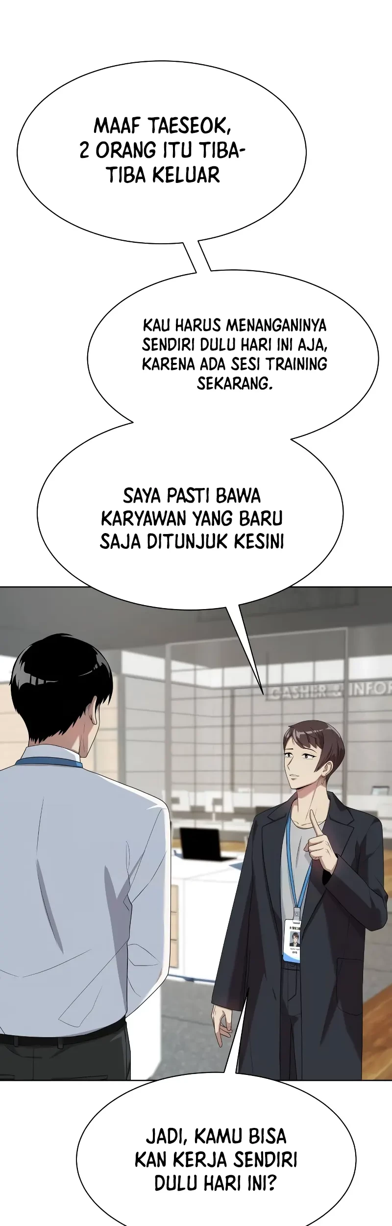 Becoming a Legendary Ace Employee Chapter 55 Gambar 28
