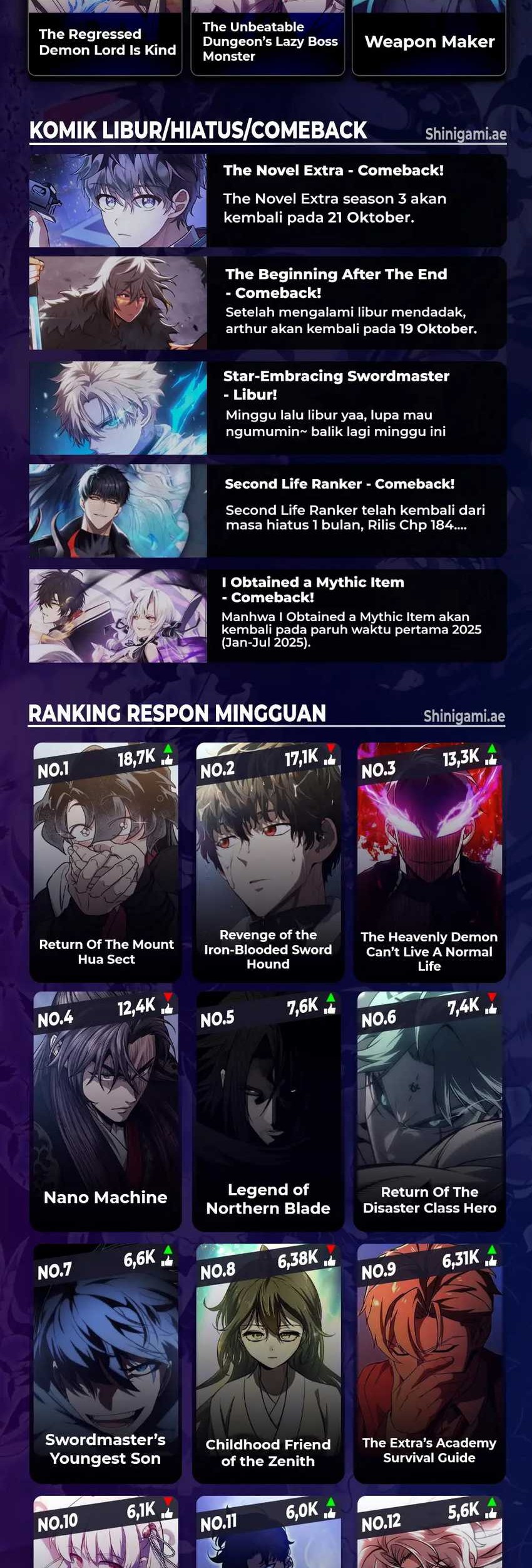 Return of the Flowery Mountain Sect Chapter 143 Gambar 59