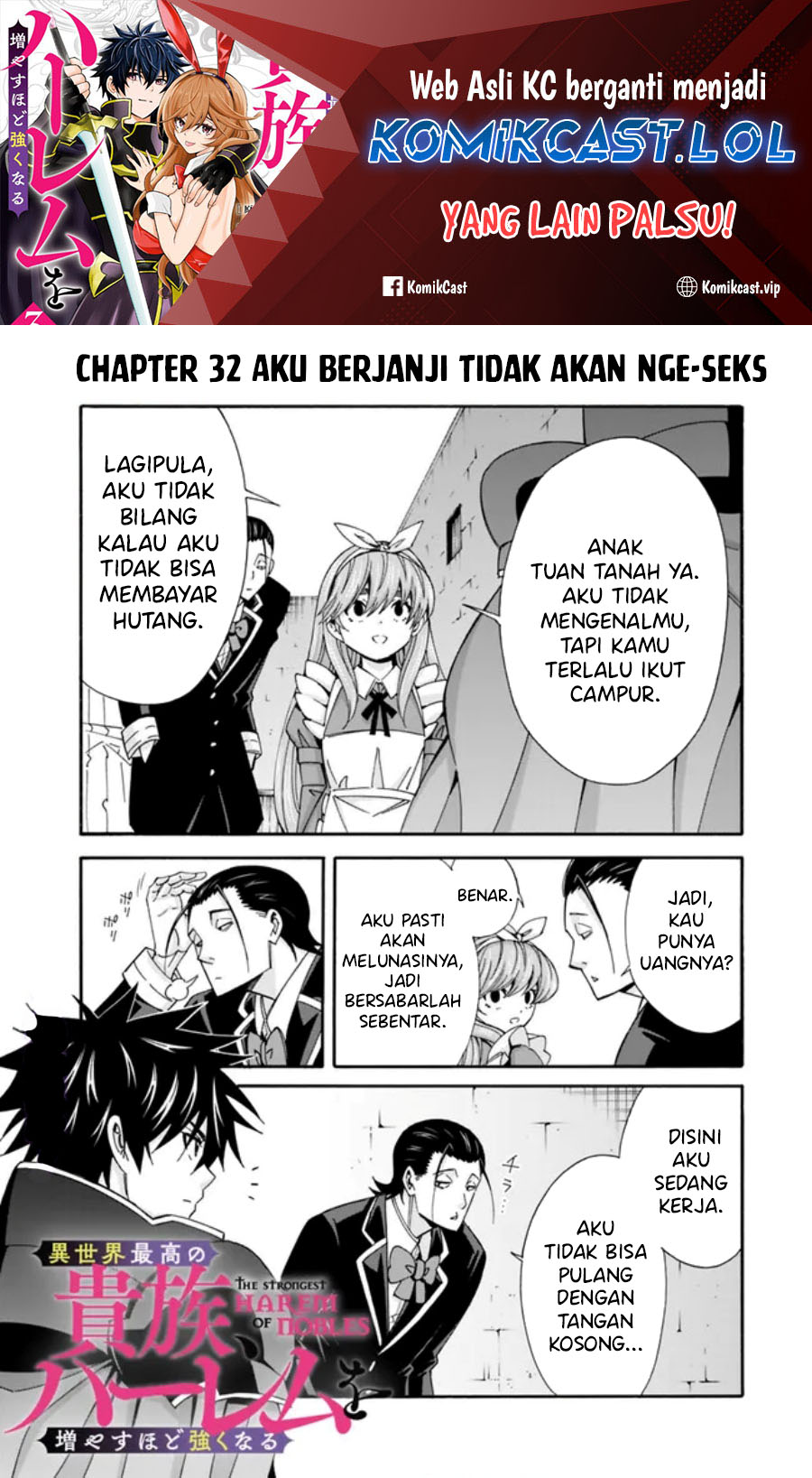 Baca  Isekai Saikou no Kizoku, Harem wo Fuyasu Hodo Tsuyoku Naru Chapter 32 Gambar 2