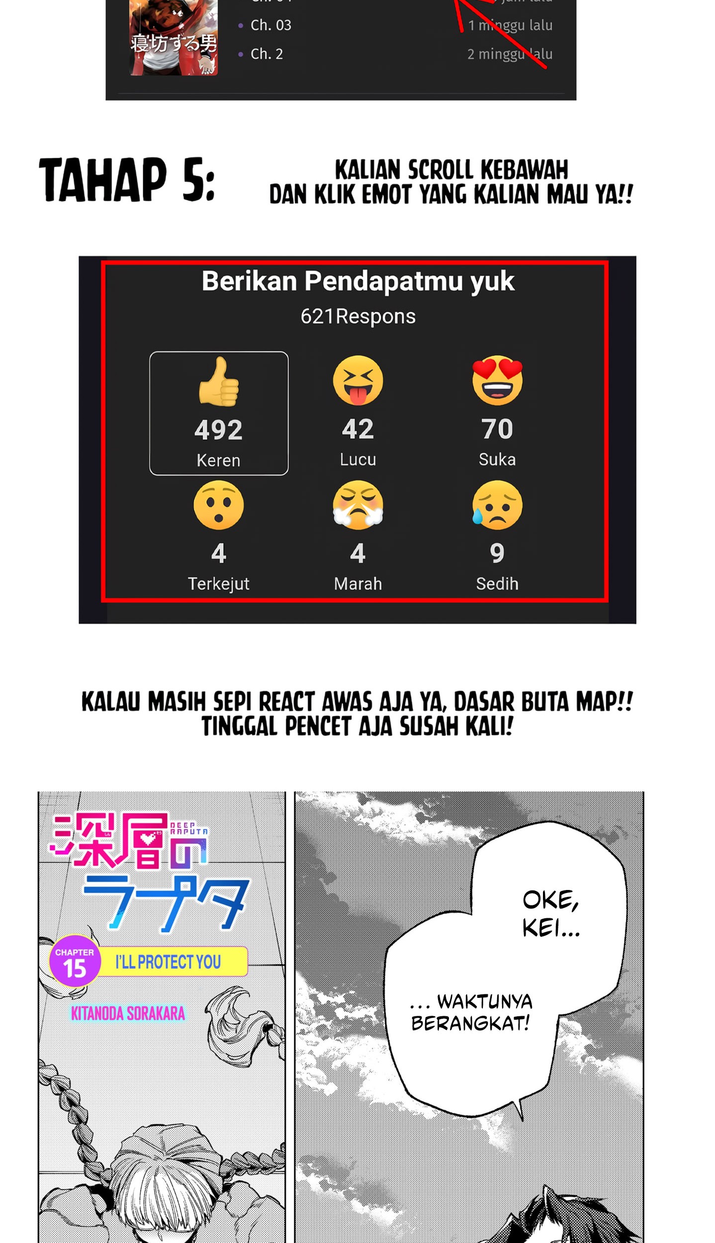 Shinsou no Raputa Chapter 15 Gambar 3