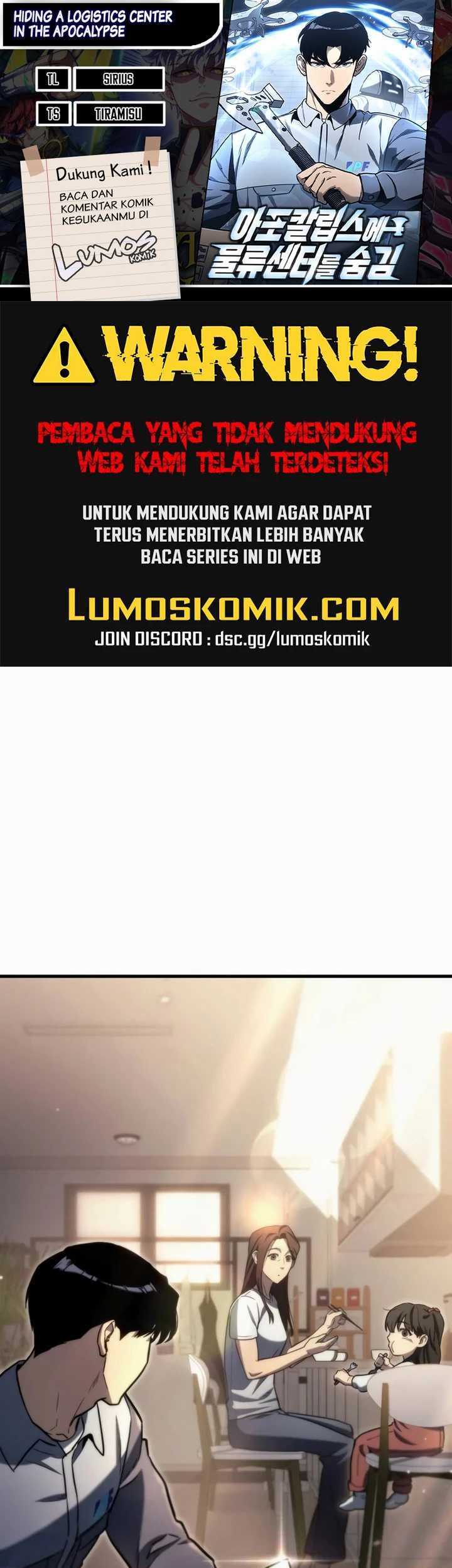 Baca Komik Hiding a Logistics Center in the Apocalypse Chapter 09 Gambar 1