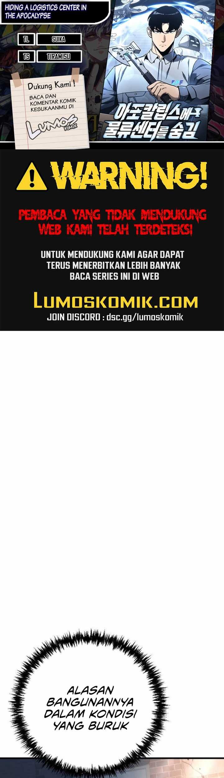 Baca Komik Hiding a Logistics Center in the Apocalypse Chapter 08 Gambar 1
