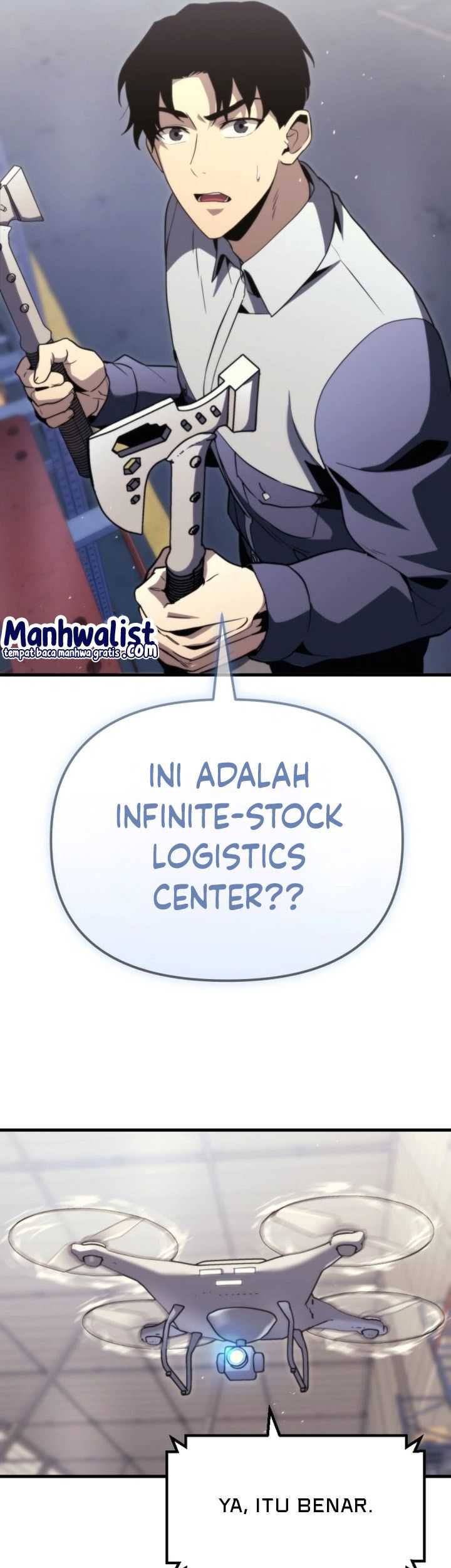 Hiding a Logistics Center in the Apocalypse Chapter 02 Gambar 62