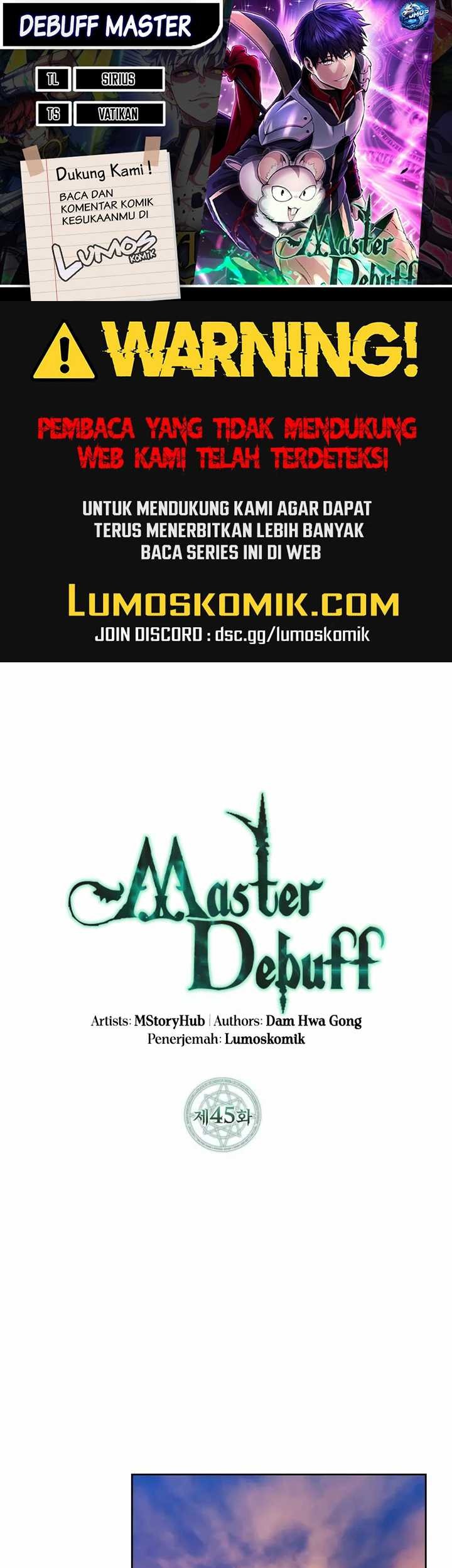 Baca Komik Debuff Master Chapter 45 Gambar 1