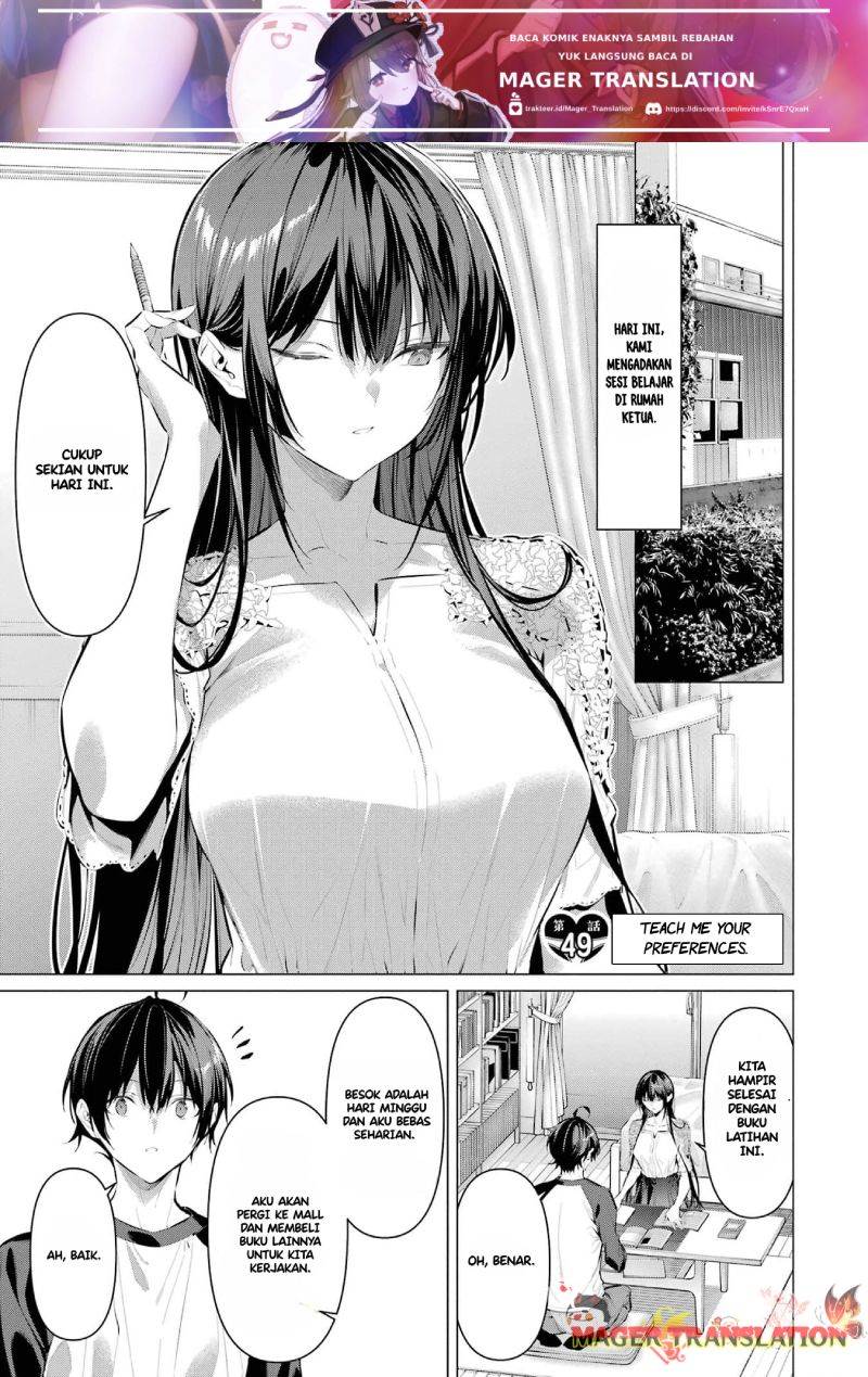 Haite Kudasai Takamine-san Chapter 49 Gambar 3