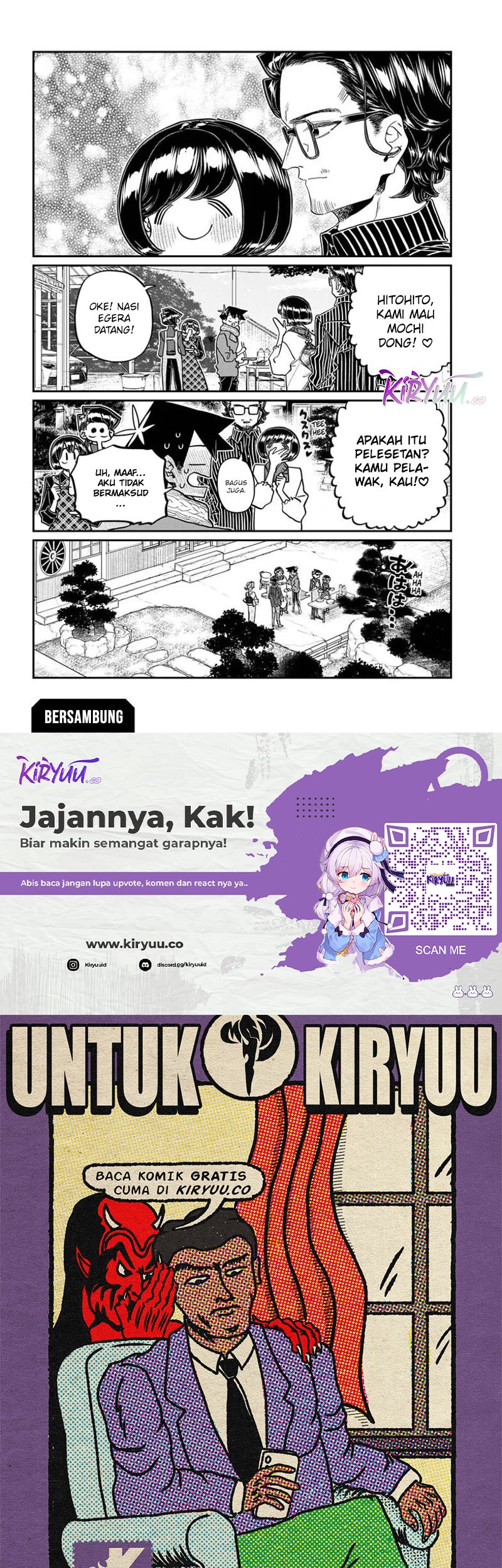 Komi-san wa Komyushou Desu Chapter 480 Gambar 12