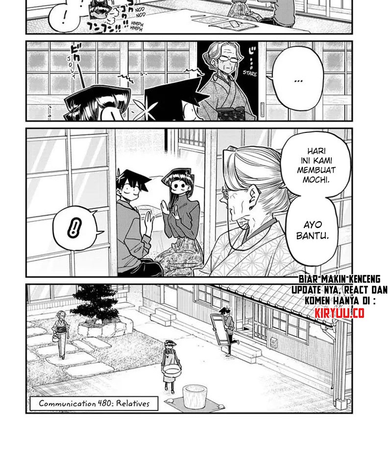 Komi-san wa Komyushou Desu Chapter 480 Gambar 4