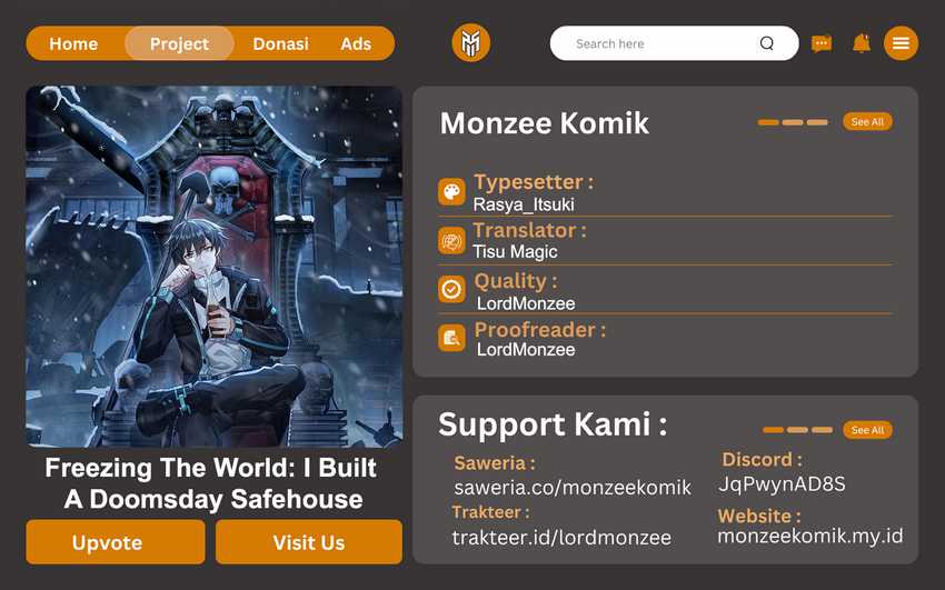 Baca Komik Freezing The World: I Built A Doomsday Safehouse Chapter 322 Gambar 1