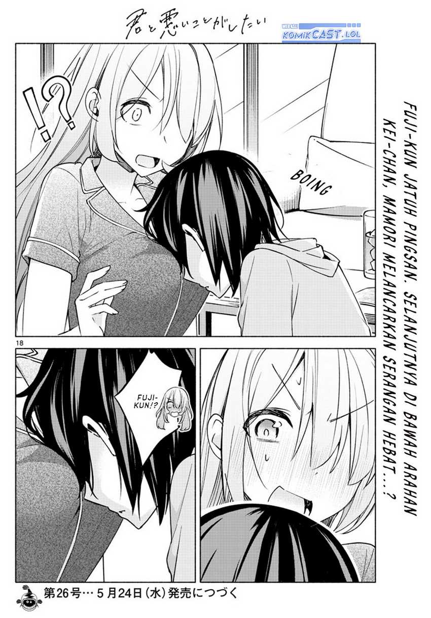 Kimi to Warui Koto ga Shitai Chapter 28 Gambar 19