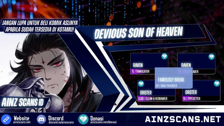 Baca Komik Devious Son Of Heaven Chapter 61 Gambar 1