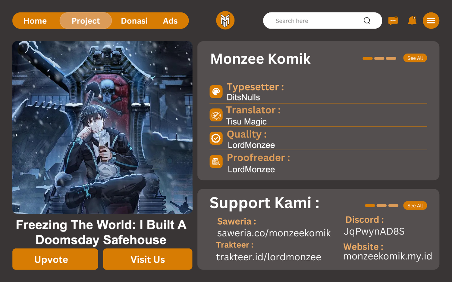 Baca Komik Freezing The World: I Built A Doomsday Safehouse Chapter 326 Gambar 1