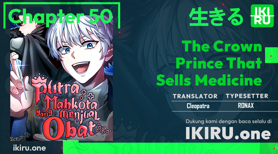 Baca Komik The Crown Prince That Sells Medicine Chapter 50 Gambar 1