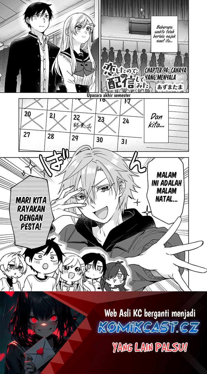 Baca  Koi Shita no de, Haishin Shite Mita Chapter 94 Gambar 2