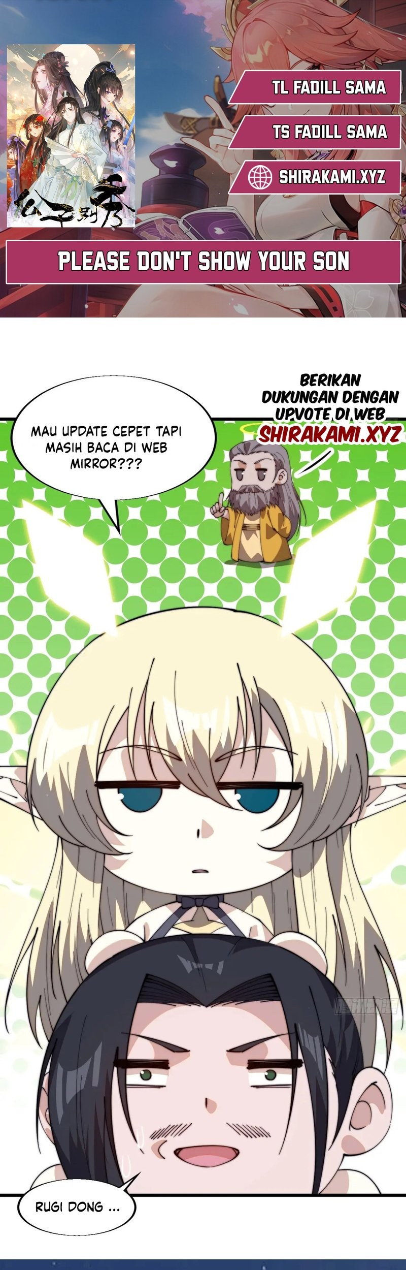 Baca Komik Please don’t show your son Chapter 164 Gambar 1