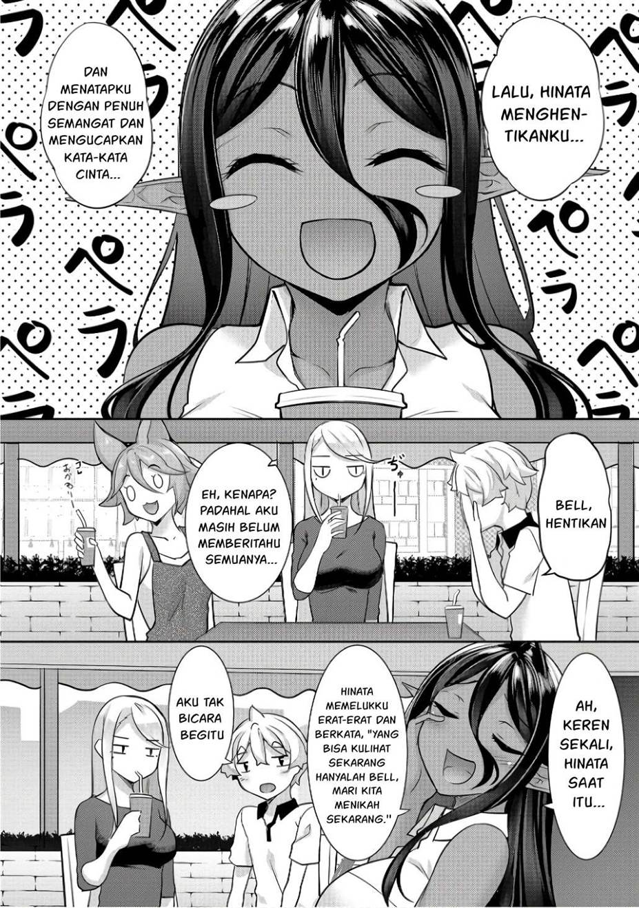 Chotto Dake ai ga Omoi Dark Elf ga Isekai Kara Oikakete Kita Chapter 12 Gambar 4