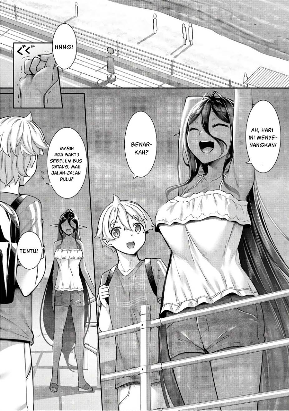 Chotto Dake ai ga Omoi Dark Elf ga Isekai Kara Oikakete Kita Chapter 11 Gambar 12