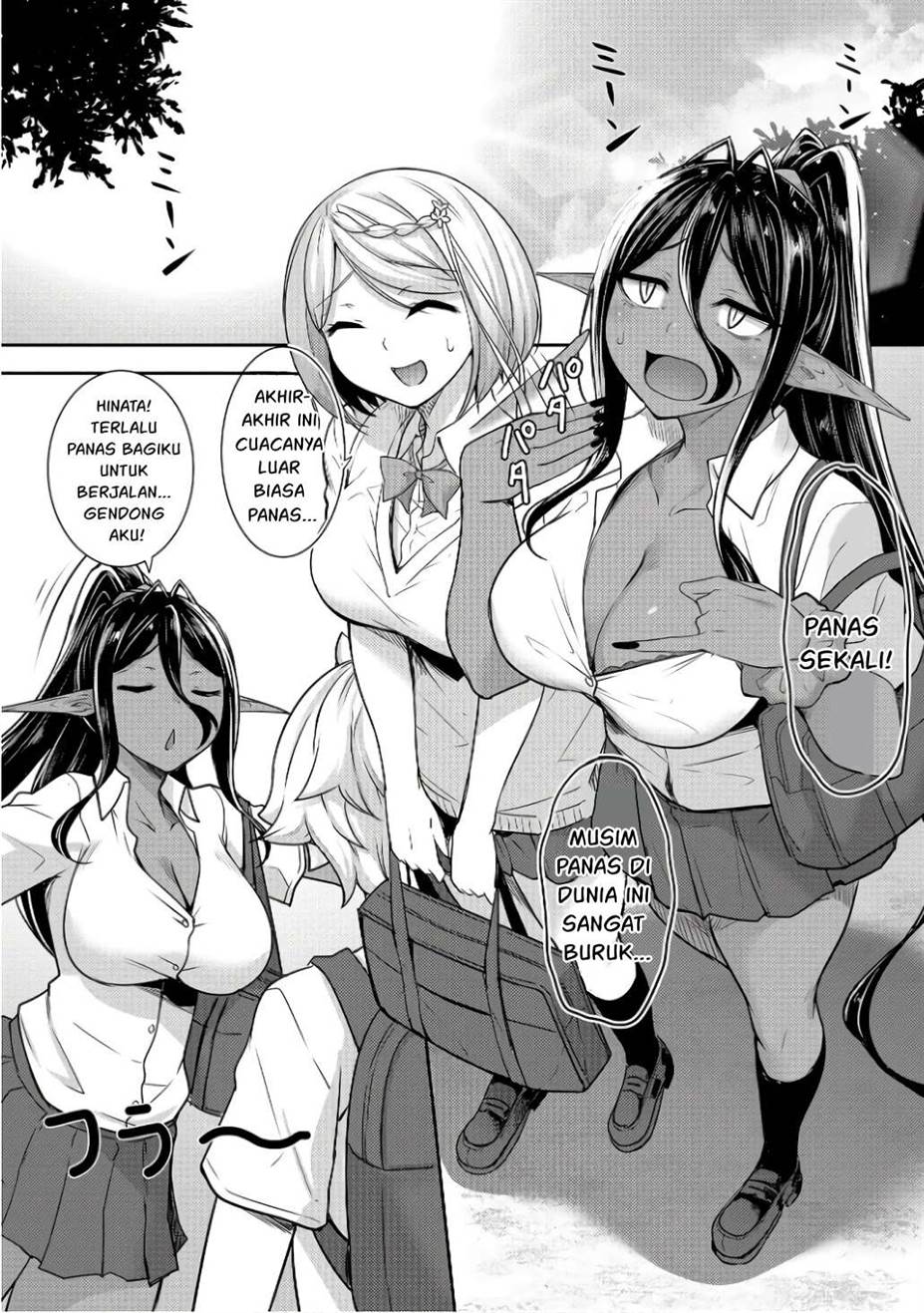 Chotto Dake ai ga Omoi Dark Elf ga Isekai Kara Oikakete Kita Chapter 10 Gambar 4
