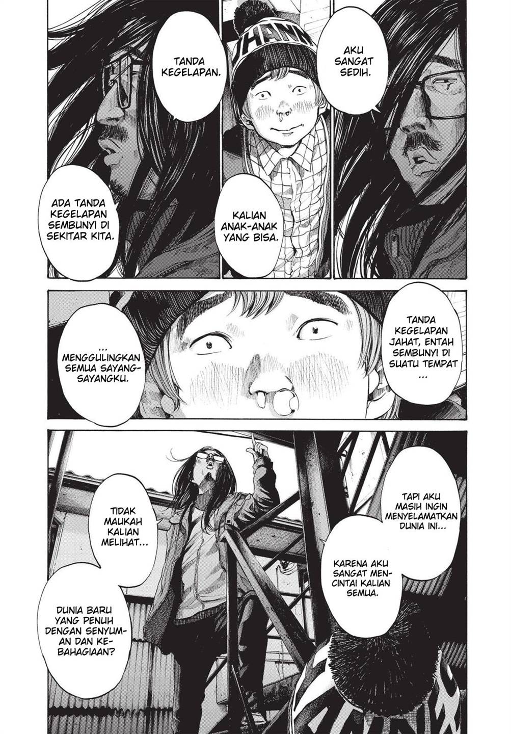 Oyasumi Punpun Chapter 95 Gambar 12
