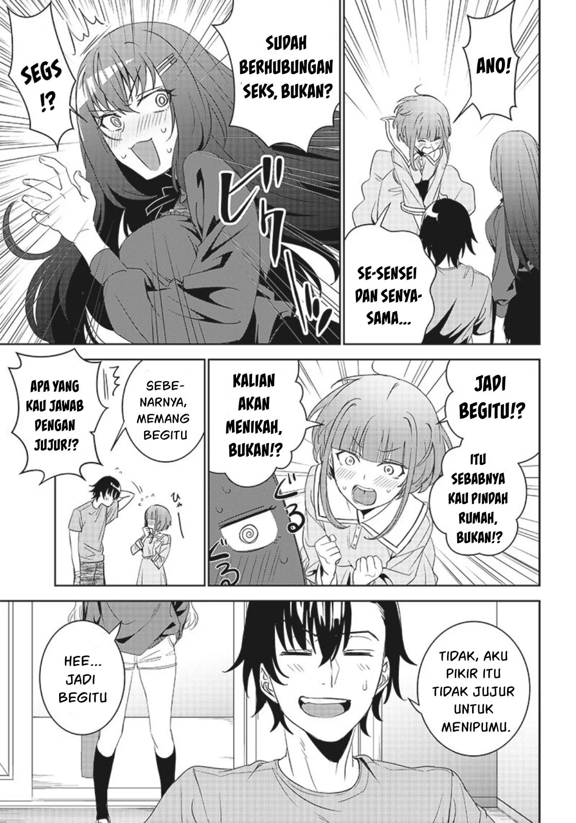 Matei Kyoushi to Juuzoku Shoujo no Haitoku Keiyaku Chapter 11 Gambar 22