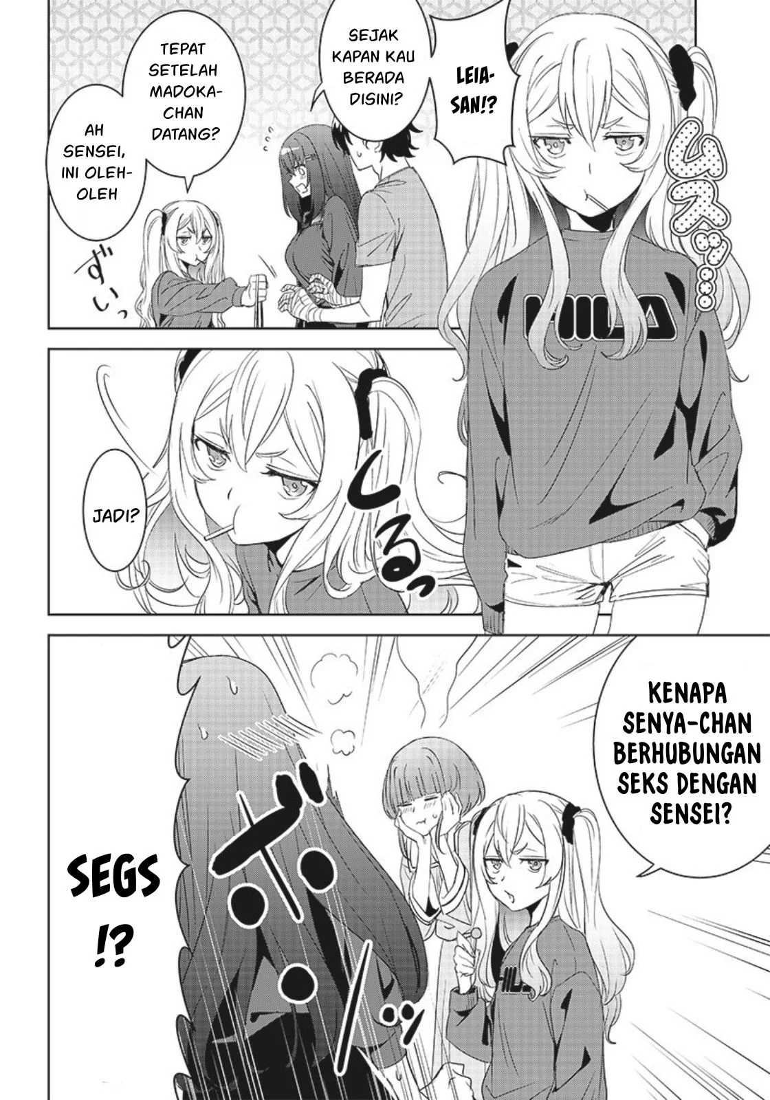 Matei Kyoushi to Juuzoku Shoujo no Haitoku Keiyaku Chapter 11 Gambar 23