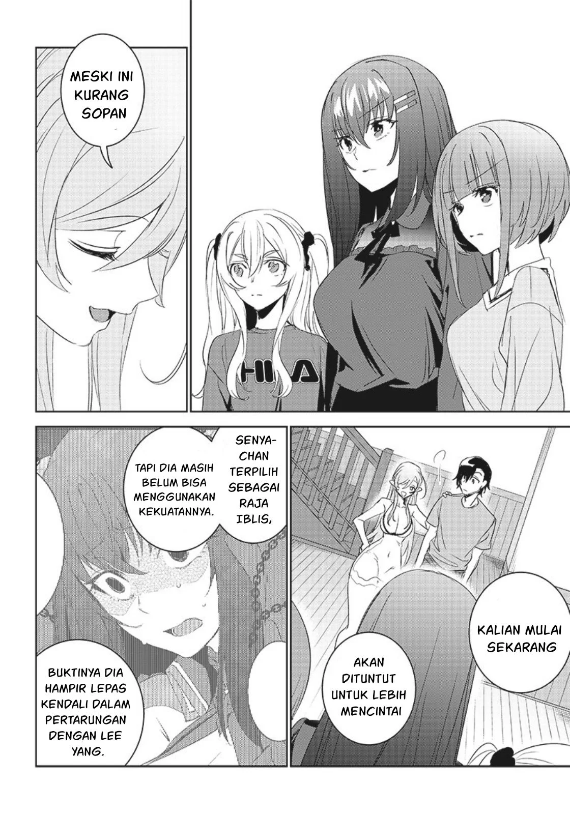 Matei Kyoushi to Juuzoku Shoujo no Haitoku Keiyaku Chapter 11 Gambar 29