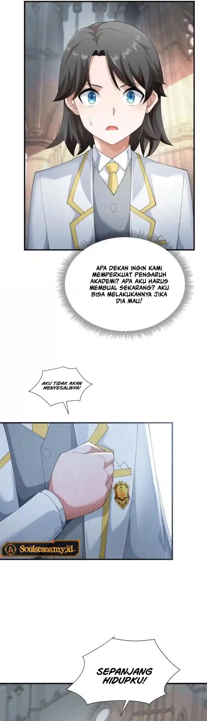 Little Tyrant Doesn’t Want to Meet with a Bad End Chapter 84 Gambar 4