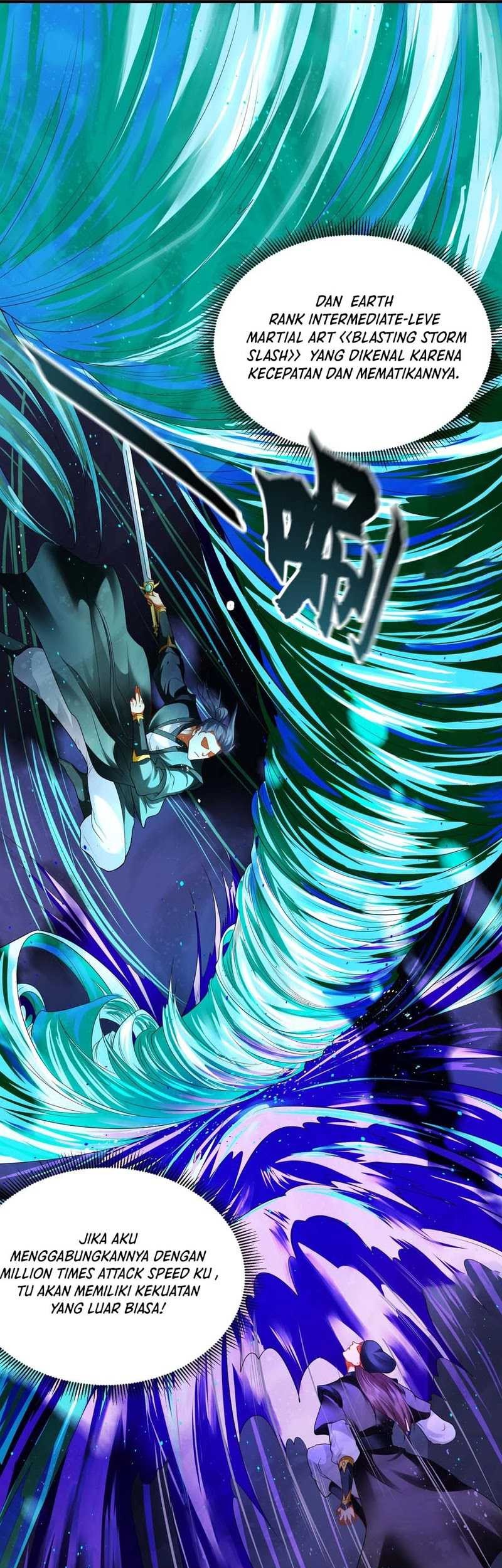 1 Million Times Attack Speed Chapter 46 Gambar 27