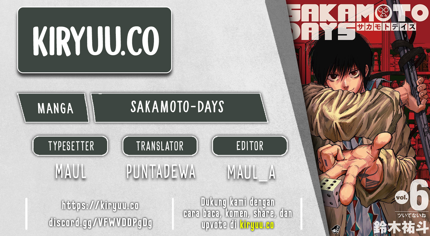 Baca Komik Sakamoto Days Chapter 185 Gambar 1