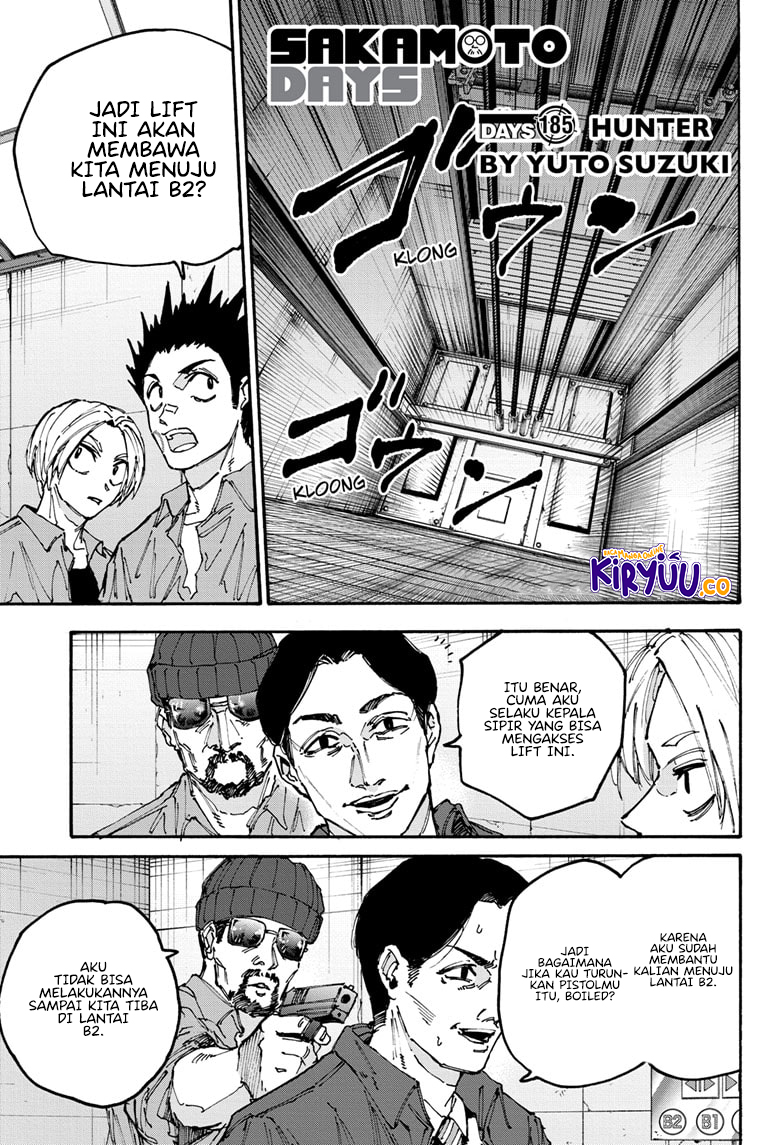 Baca Manga Sakamoto Days Chapter 185 Gambar 2