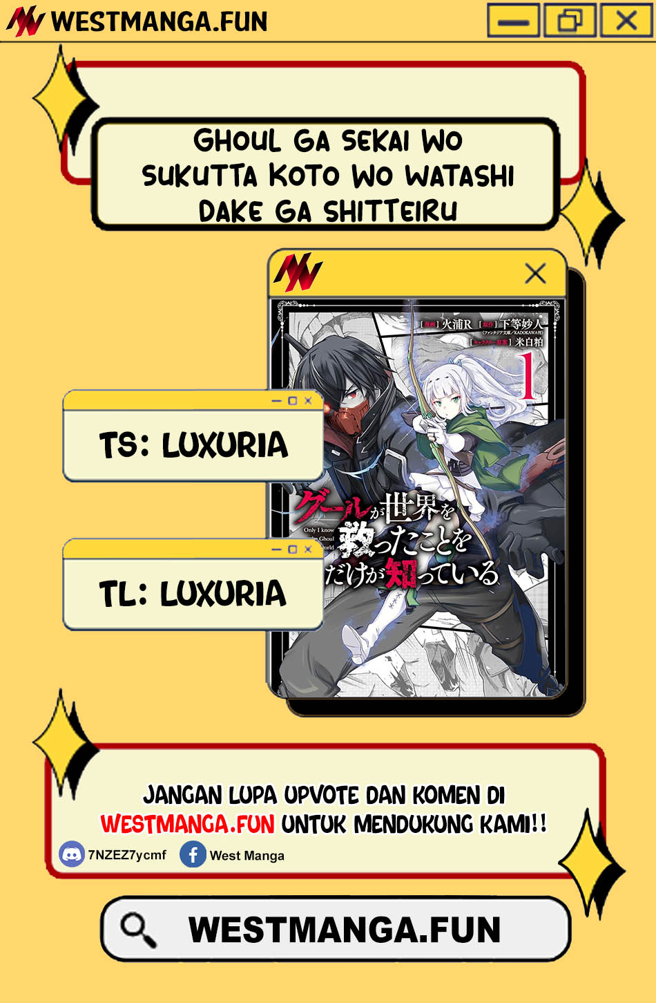 Baca  Ghoul ga Sekai wo Sukutta Koto wo Watashi dake ga shitteiru Chapter 20 Gambar 2