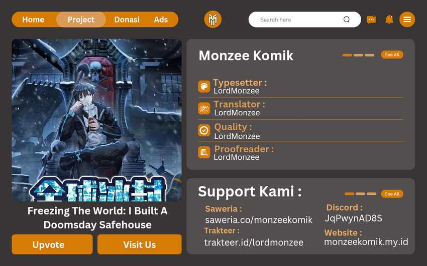 Baca Komik Freezing The World: I Built A Doomsday Safehouse Chapter 340 Gambar 1