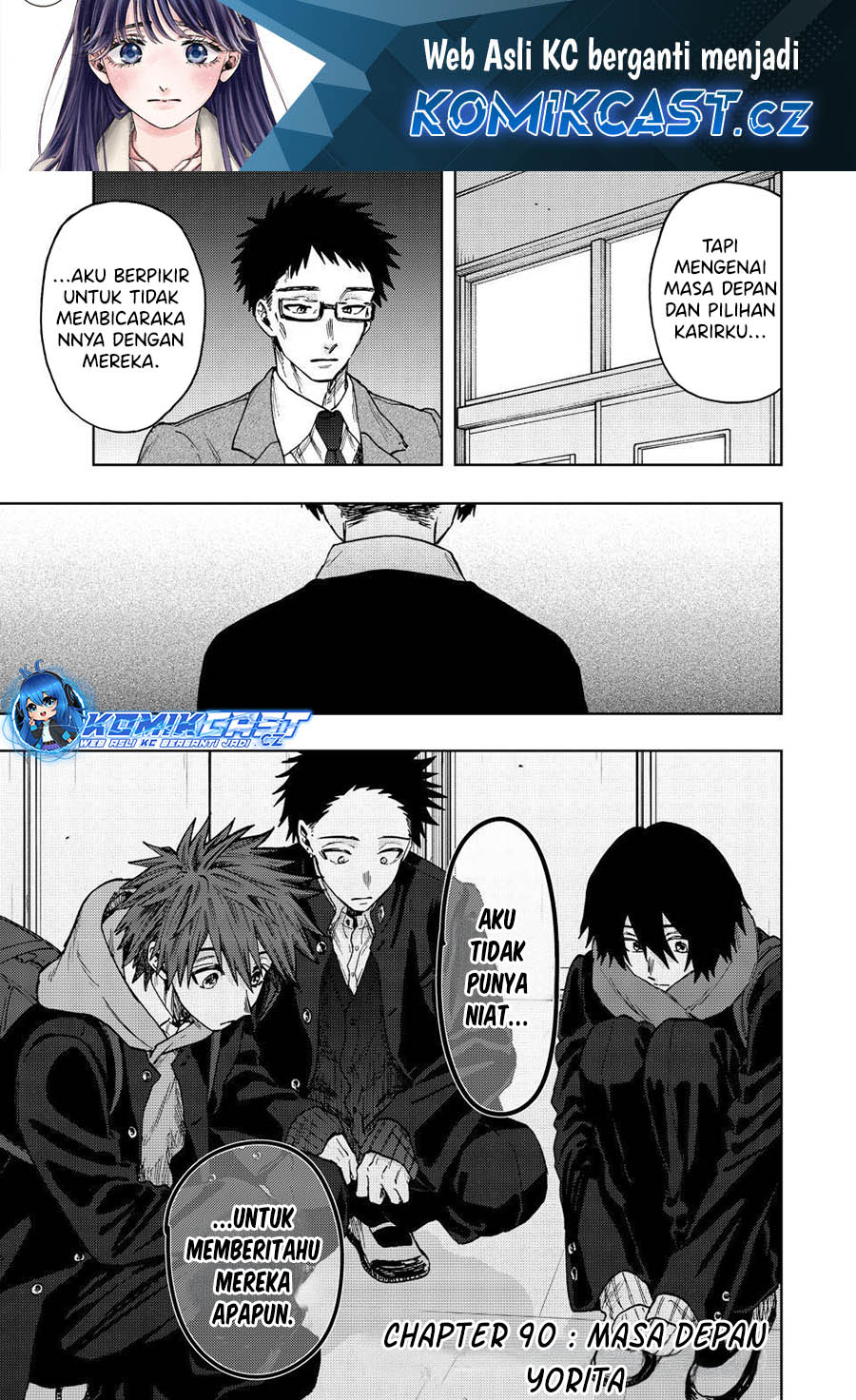 Baca Kaoru Hana wa Rin to Saku Chapter 90 Gambar 2