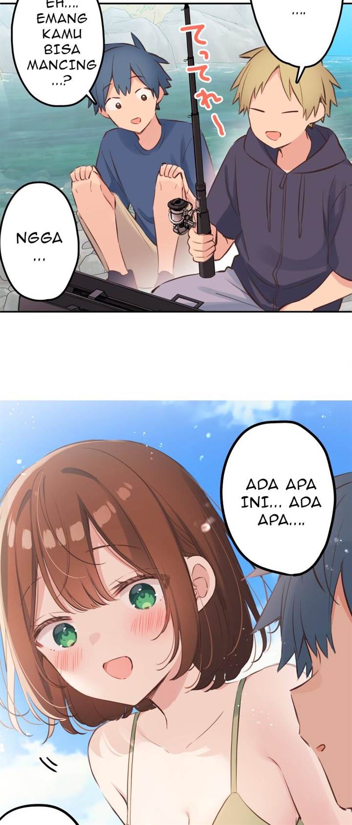 Waka-chan Is Flirty Again Chapter 202 Gambar 22