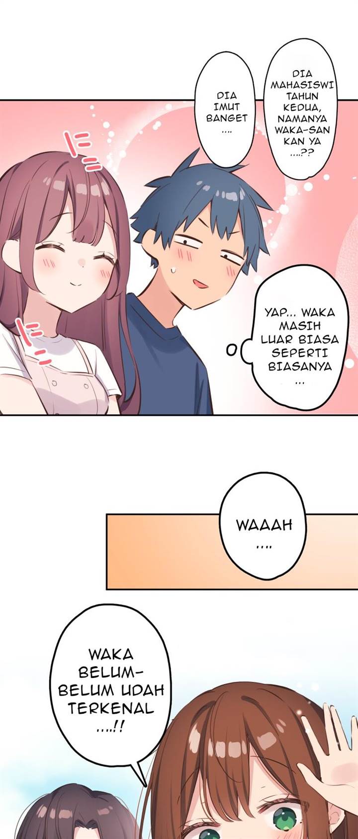 Waka-chan Is Flirty Again Chapter 202 Gambar 9