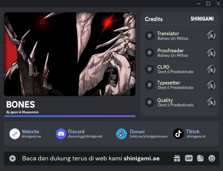 Baca Komik Bones Chapter 07 Gambar 1