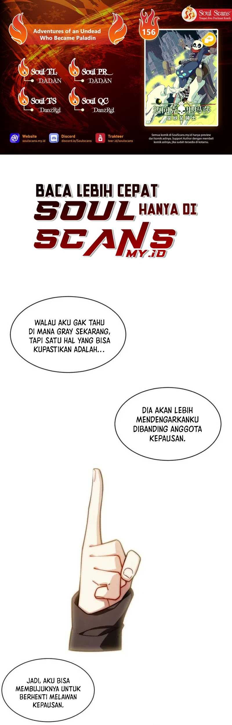 Baca Komik Adventures of an Undead Who Became Paladin Chapter 156 Gambar 1