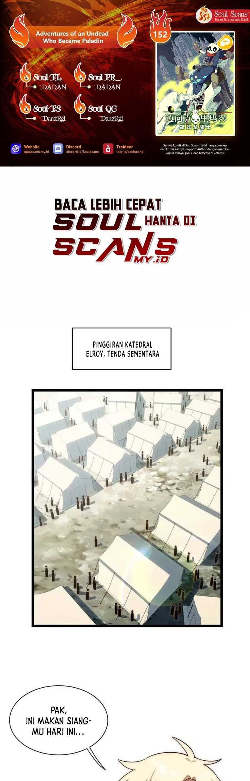 Baca Komik Adventures of an Undead Who Became Paladin Chapter 152 Gambar 1