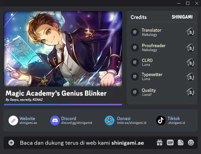 Baca Komik Magic Academy’s Genius Blinker Chapter 40 Gambar 1