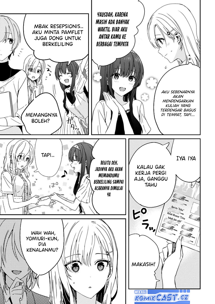 Gimai Seikatsu Chapter 21.1 Gambar 6
