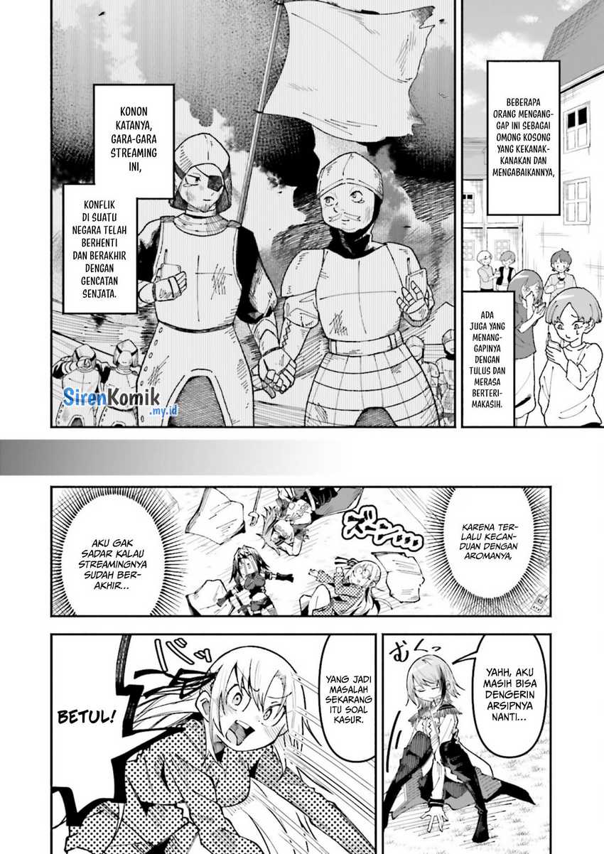 Isekai de Haishin Katsudou wo Shitara Tairyou no Yandere Shinja wo Umidashite Shimatta Ken Chapter 39 Gambar 14