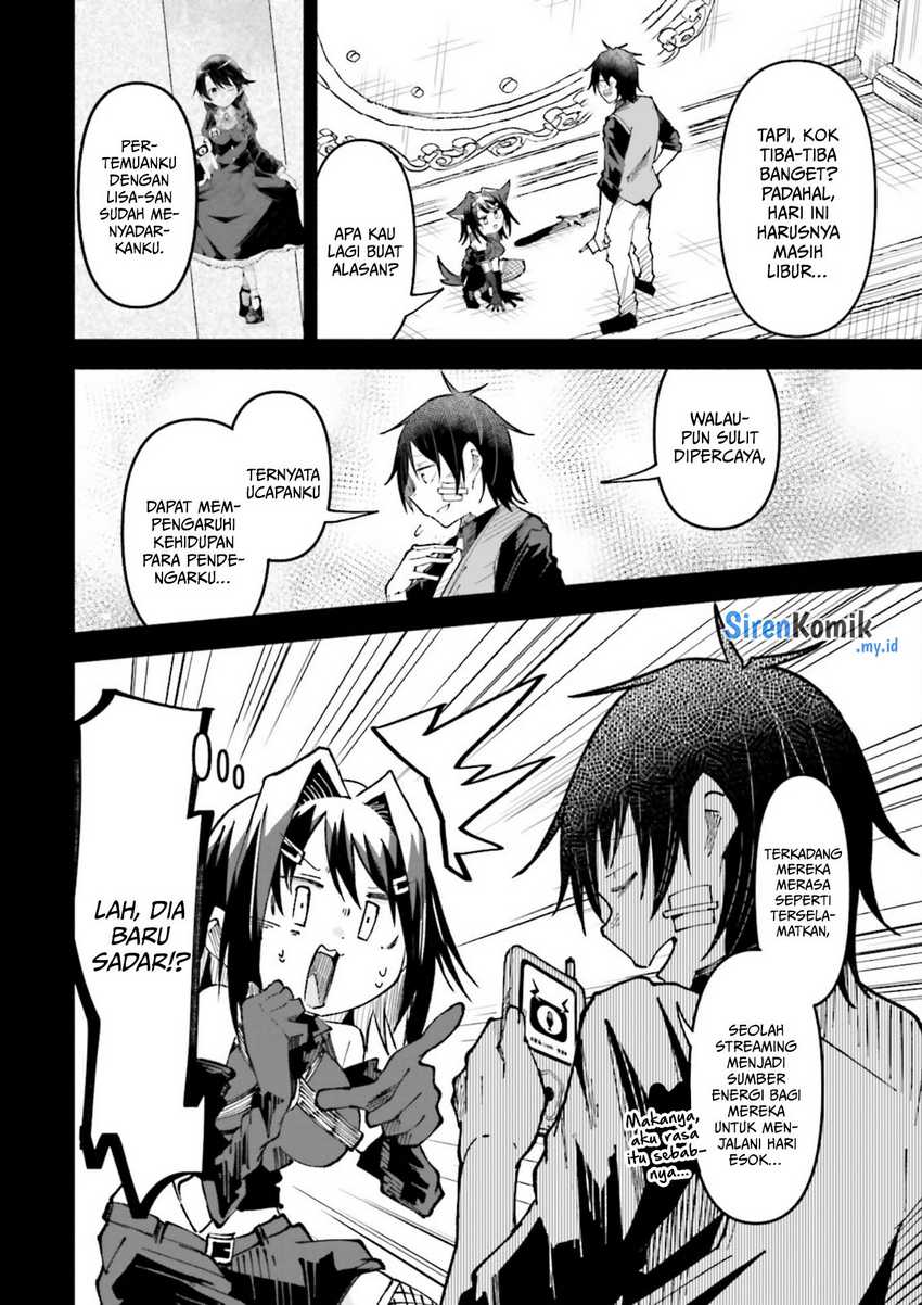 Isekai de Haishin Katsudou wo Shitara Tairyou no Yandere Shinja wo Umidashite Shimatta Ken Chapter 39 Gambar 8