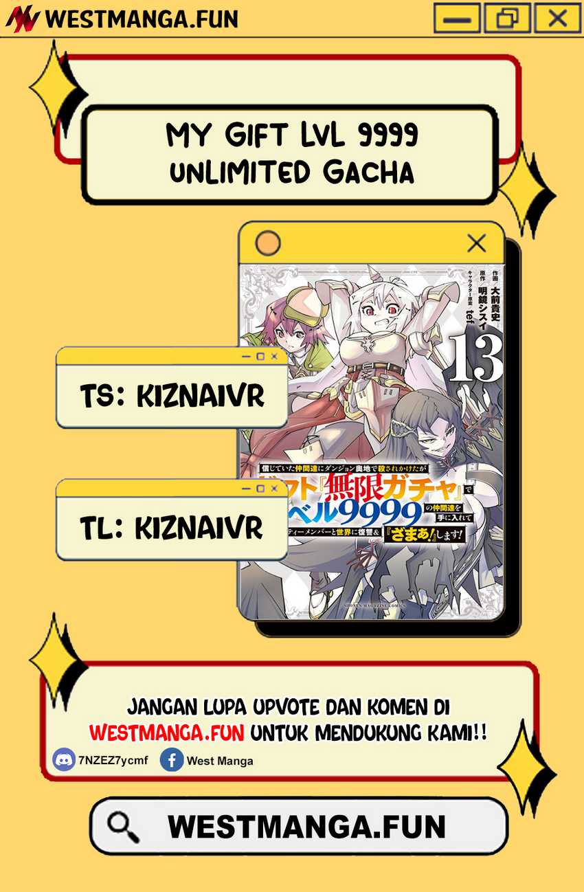 My Gift LVL 9999 Unlimited Gacha Chapter 139 Gambar 3
