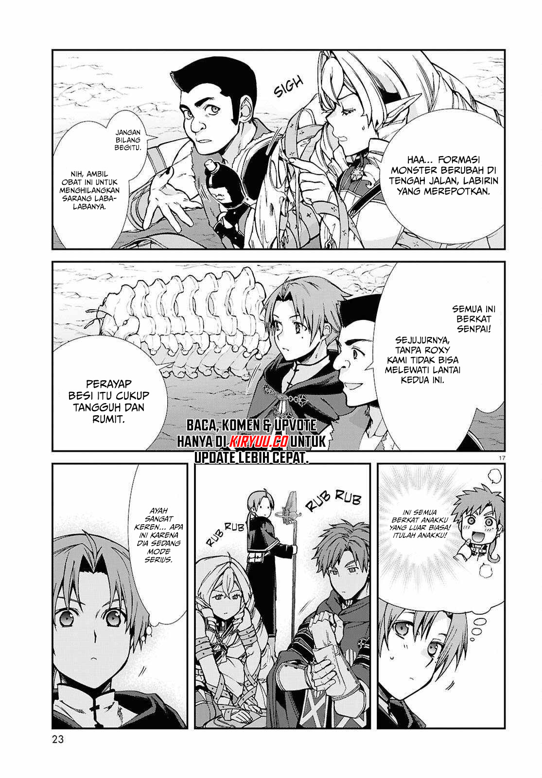 Mushoku Tensei: Isekai Ittara Honki Dasu Chapter 102 Gambar 21