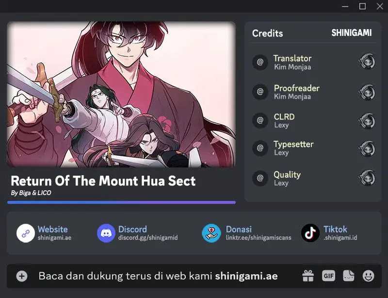 Baca Komik Return of the Flowery Mountain Sect Chapter 146 Gambar 1